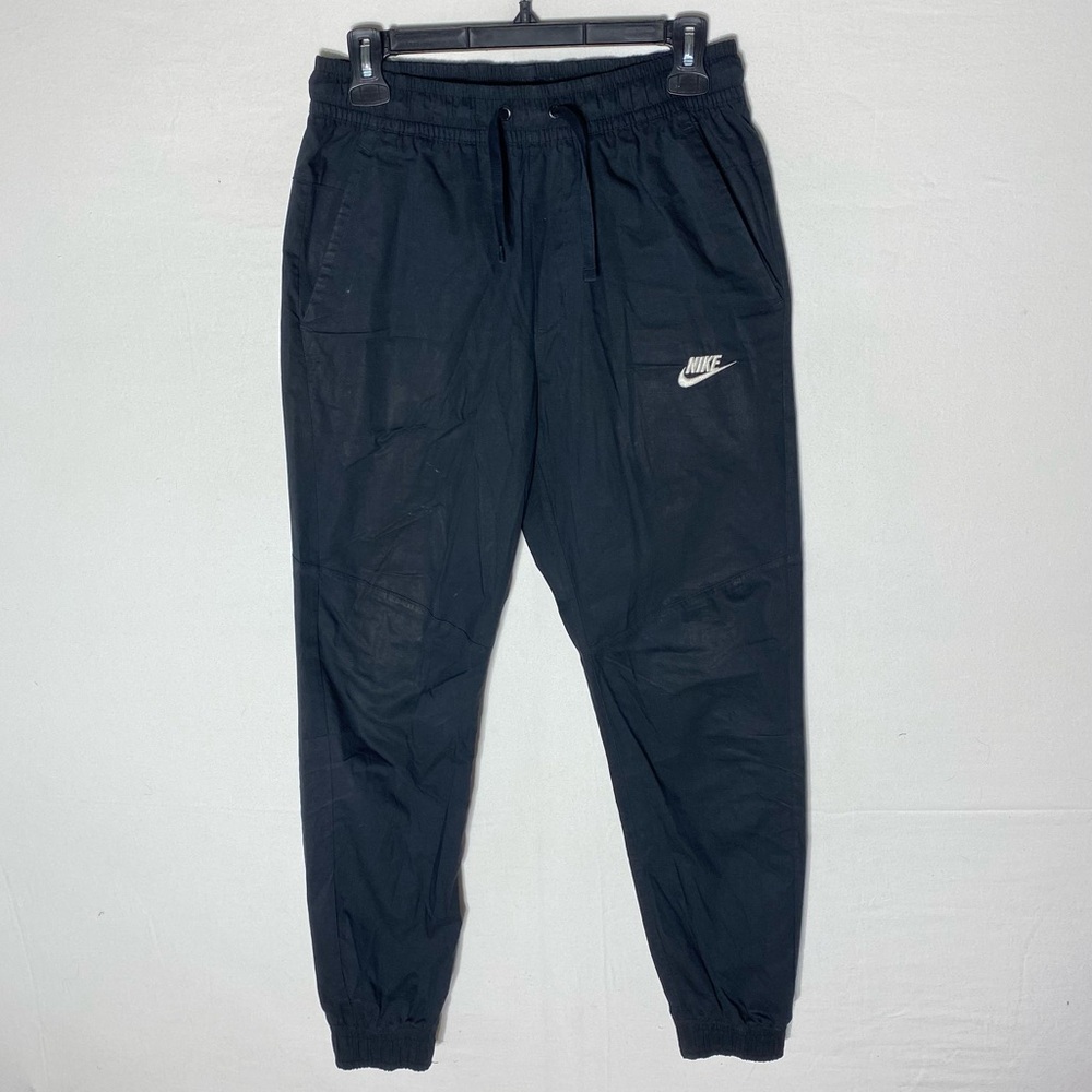 Nike Black Jogger Track Pants with Logo S